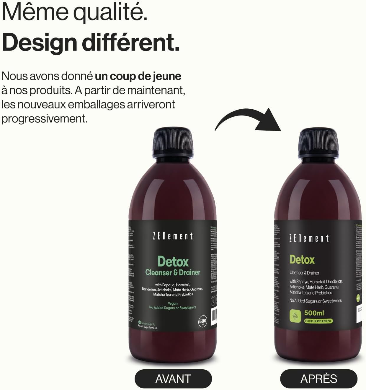 Draining Detox - Papaya, Horsetail, Dandelion, Artichoke - 500 ml - Image 7