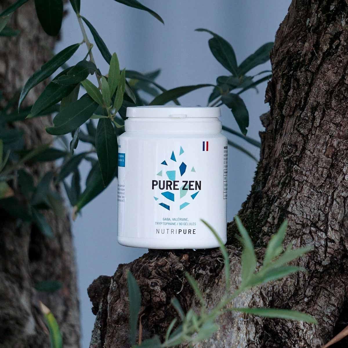 Nutripure - Pure Zen - GABA 500mg, Valerian & L-Tryptophan - 90 Capsules - Image 6