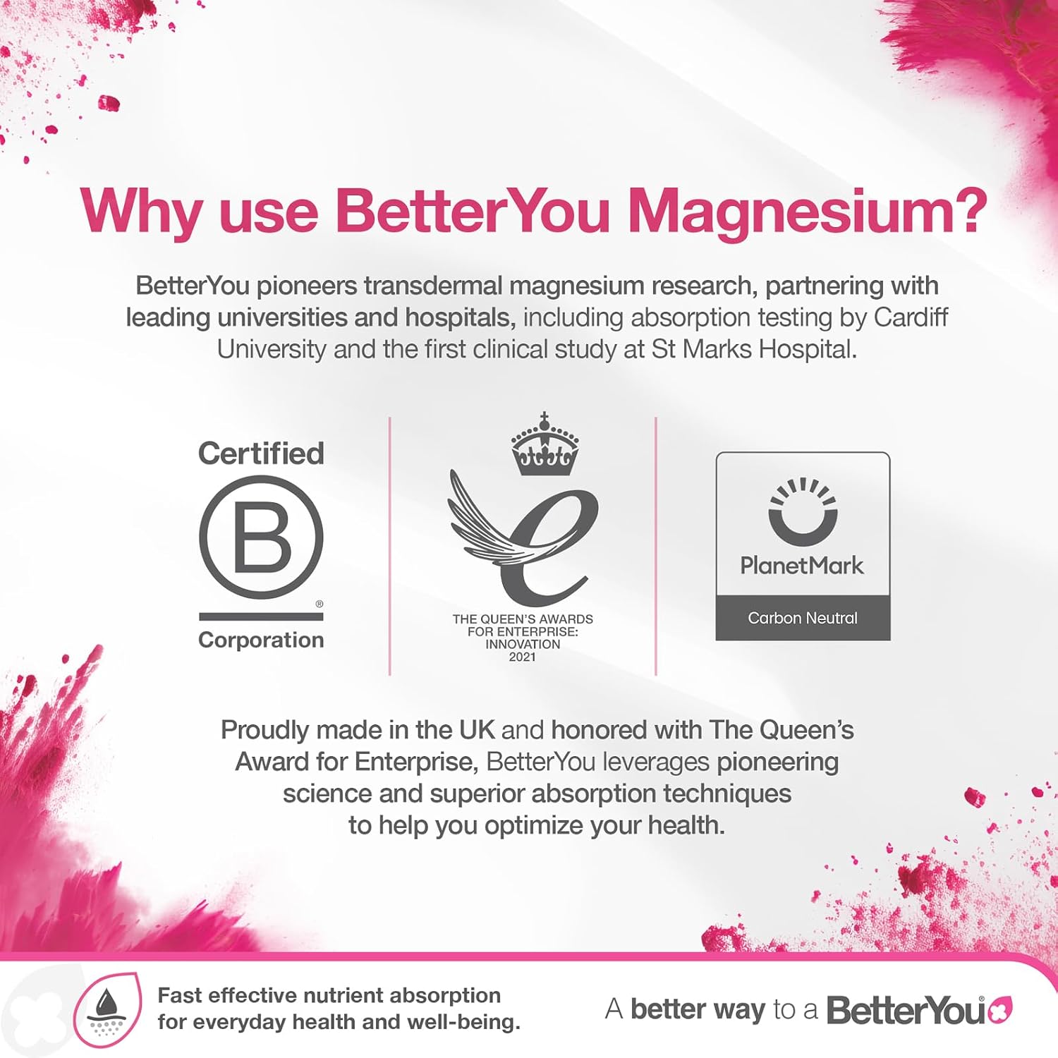 BetterYou Magnesium Sleep Lotion, Magnesium Transdermal Lotion for Better Sleep Infused with Lavender and Chamomile to Promote Sleep, 180ml - Image 7