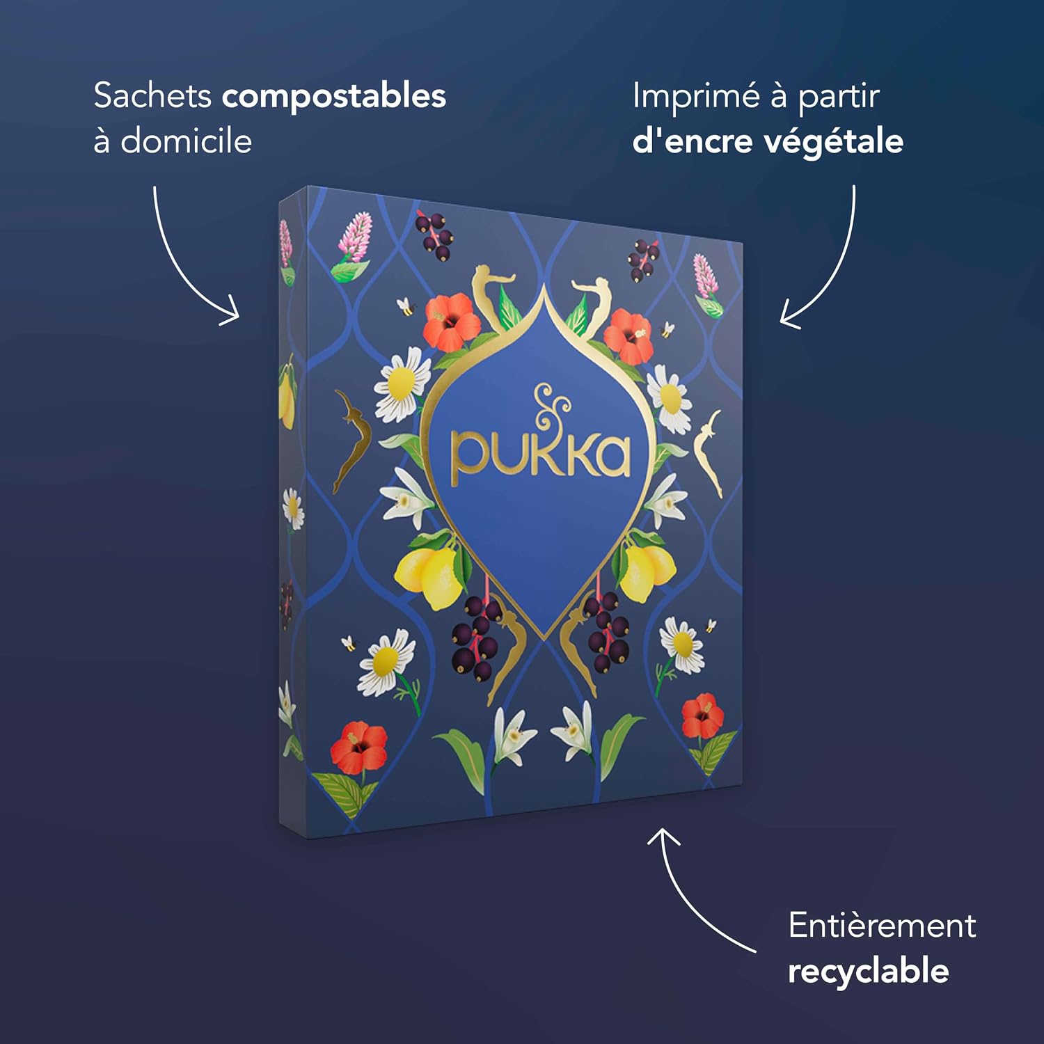 Pukka Organic Herbal Tea Selection Set, Gift Idea, 9 Flavours 45 Sachets - Image 5