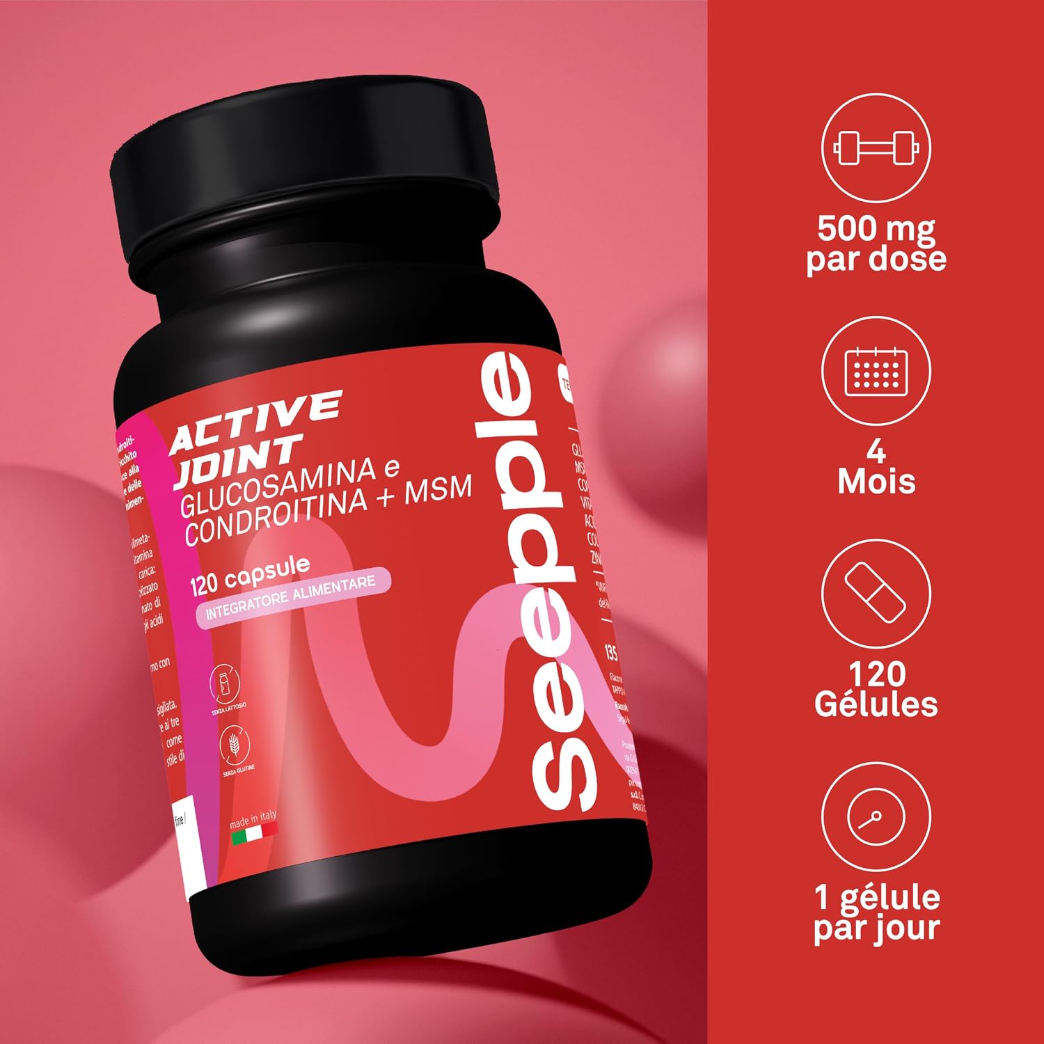 Glucosamine Chondroitin MSM 120Cpr with Collagen and Hyaluronic Acid - Image 5