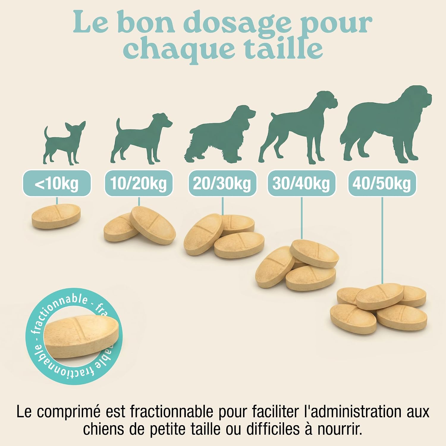 MyPetPrime Lactic Ferments Probiotics Dog | 6.5M CFUs | 30 Tablets - Image 7