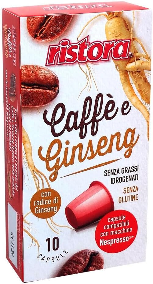 Ristora Ginseng Capsules Compatible Nespresso Machine - 60 Pods (6 x 10 Pieces) - Image 4