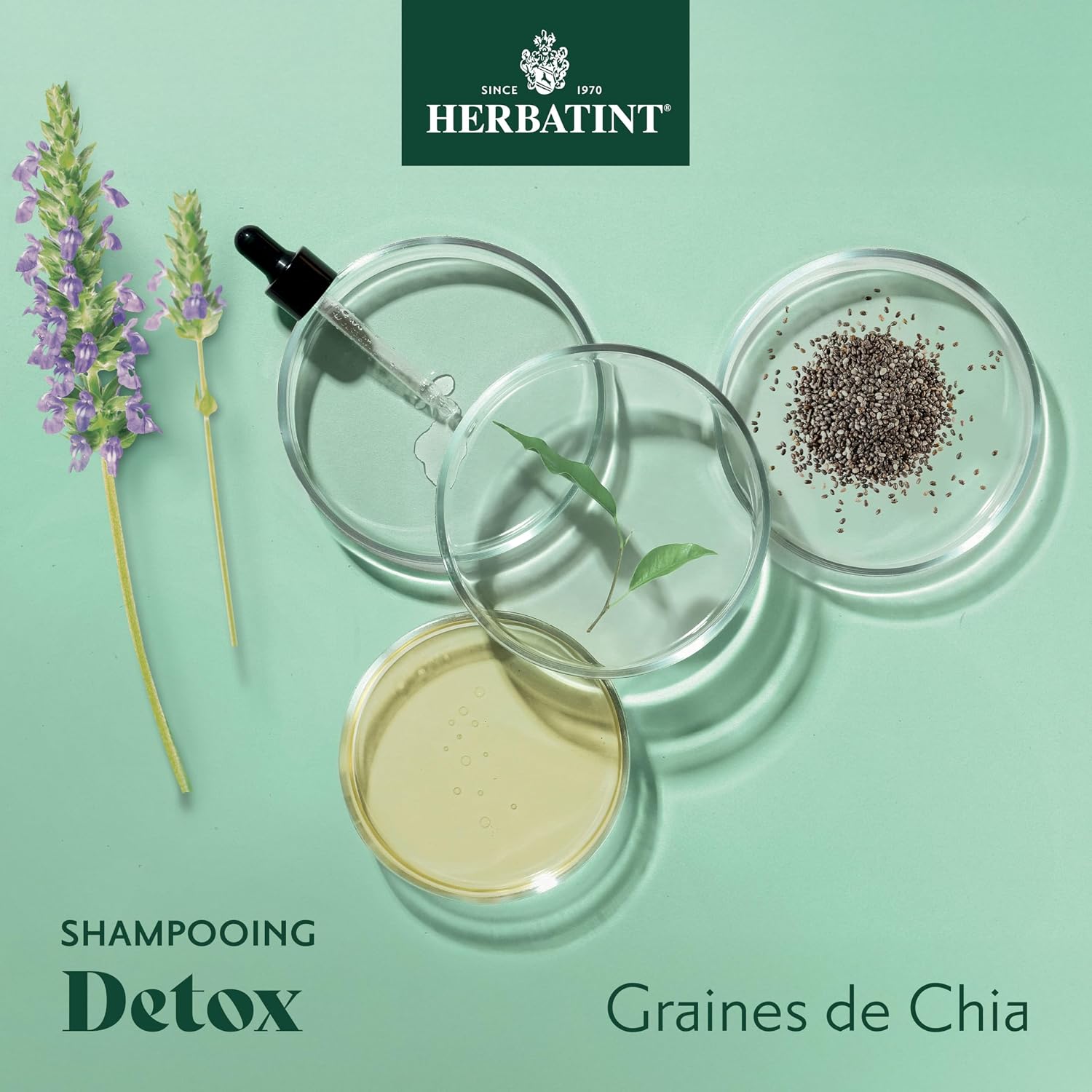 Herbatint Detox Shampoo, Detoxifying and Revitalising Shampoo - 260 ml | Cleanses and Releases Scalp and Hair from Impurities | Certified Organic Cosmos Organic, 98% Natural Ingredients, Vegan - Image 7