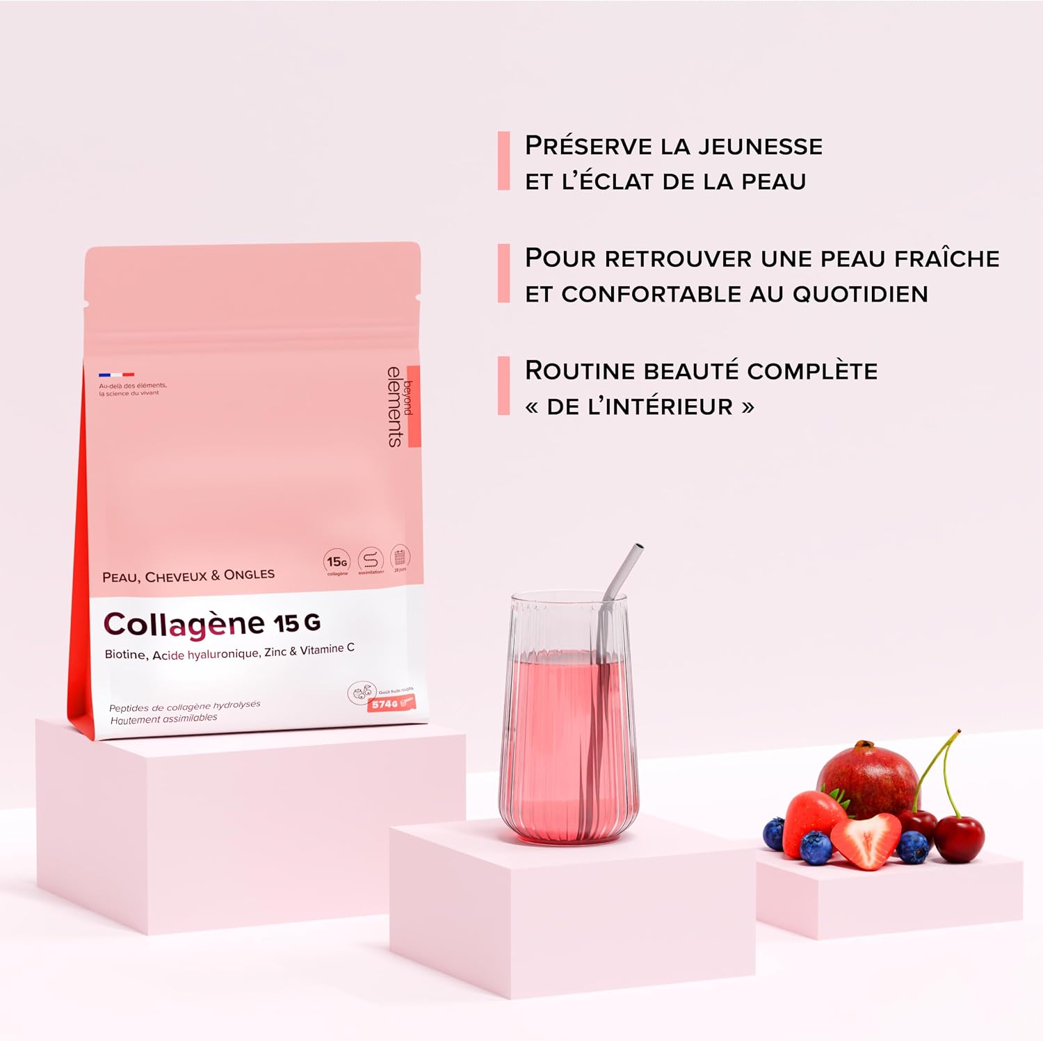 Collagen 15,000mg High Dosage – Hyaluronic Acid – Firm & Hydrated Skin - Image 8