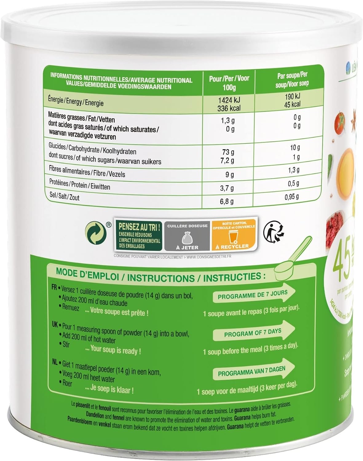 Karéléa Detox Artichoke Soup, 300 g (Pack of 2) - Image 4
