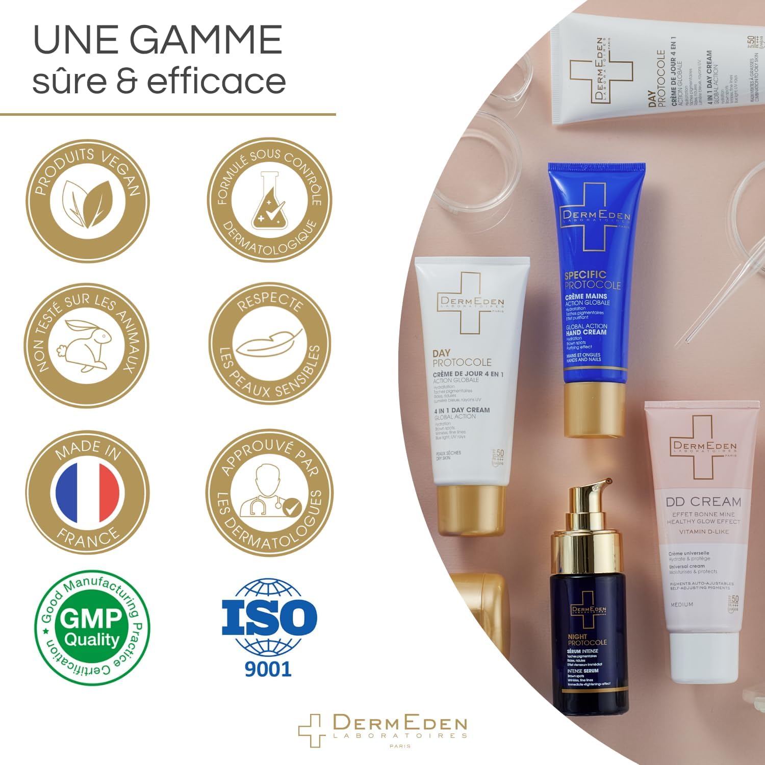Laboratoires DermEden - Detox Exfoliating Mask 50 ml - 2 actions in 1 - Removes impurities and particles of pollution - Purifies, tightens and unclogs skin pores - Made in France - Image 5