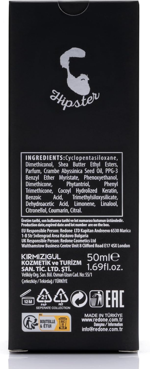 Redone Keratin Beard and Moustache Oil 50 ml | Innovative Style | Softens L - Image 6