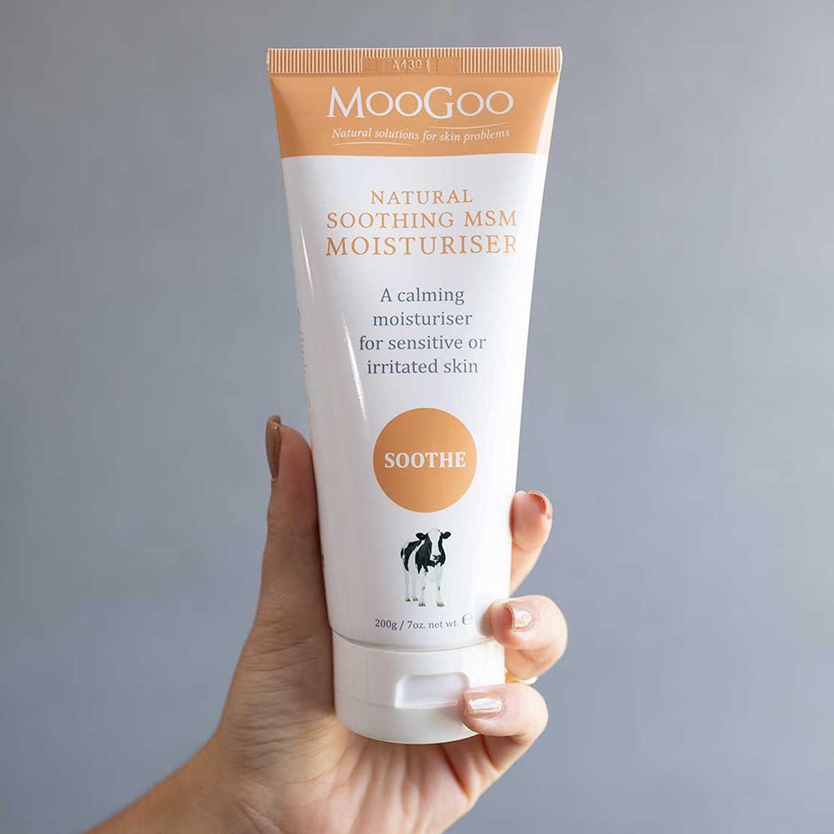 MooGoo MSM Soothing Moisturizer - Soothing Face & Body Moisturizer for sensitive, red or sunburn, irritated skin including eczema, psoriasis and rosacea 200g - Image 4