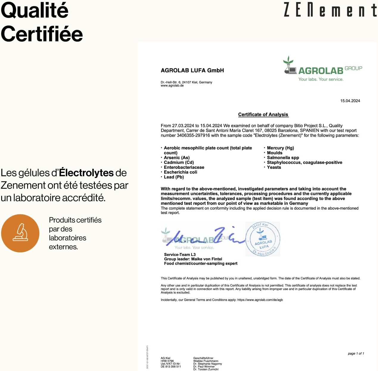 Electrolytes - Sodium, Potassium, Calcium, Chloride & Magnesium - 120 Gel. - Image 6