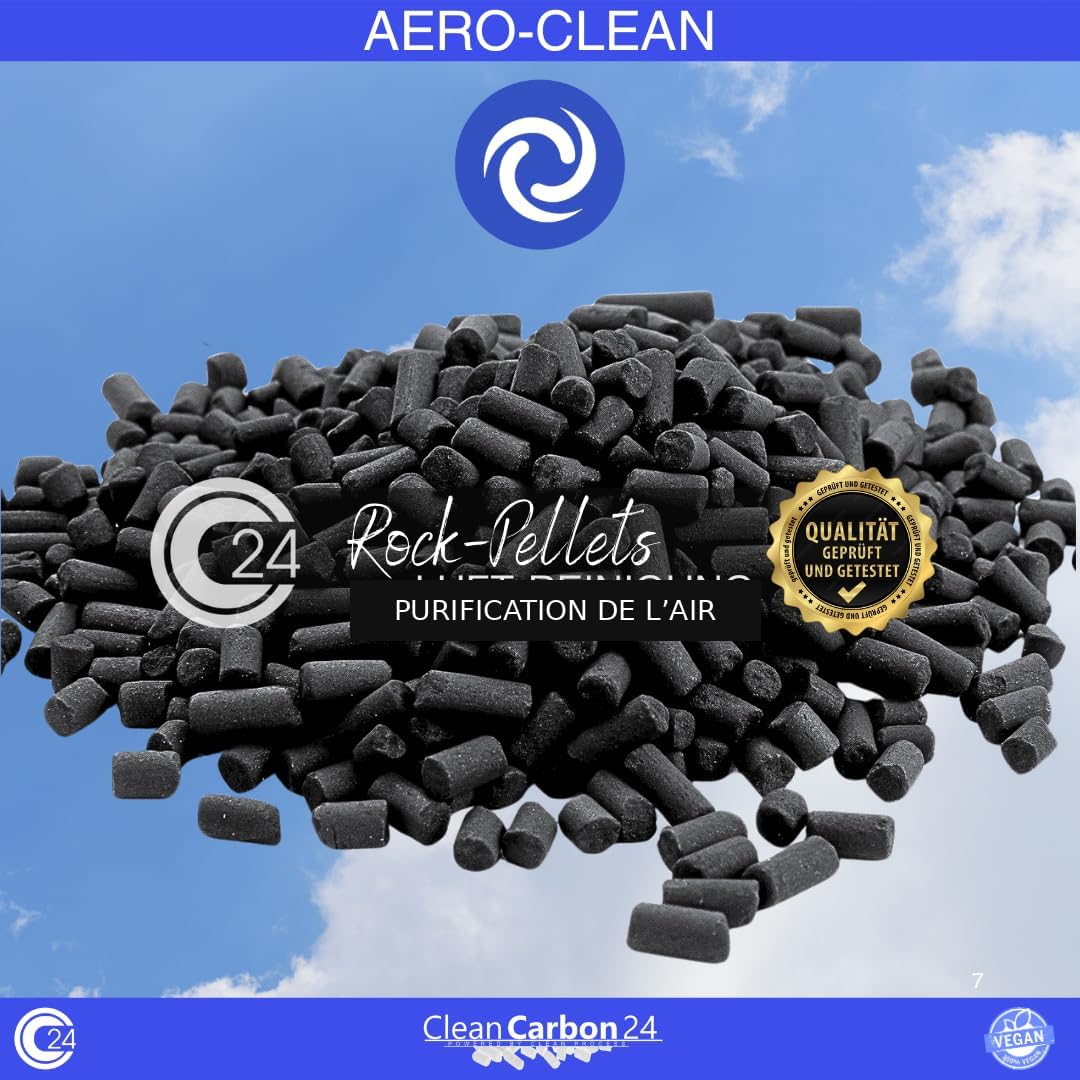 CC24 AERO-CLEAN activated carbon pellets Ø4mm, 2,5L | 2.76 lbs - Image 9
