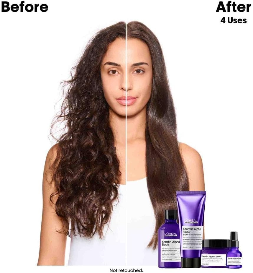 L'Oréal Professionnel Keratin Alpha Sleek Shampoo 1500ml - Image 4