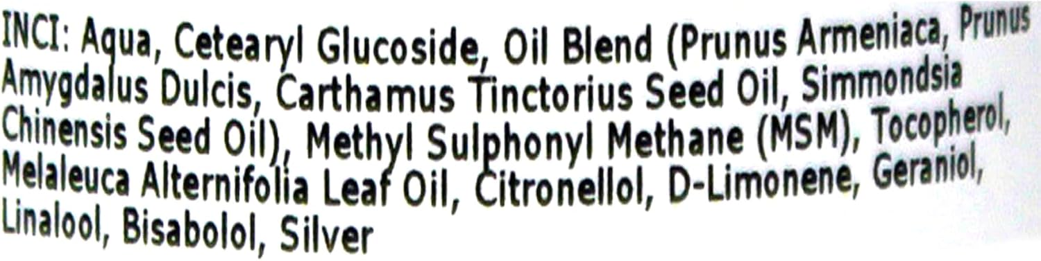 Silver-MSM Cream with Tea Tree Essential Oil - 60 ml - Image 8