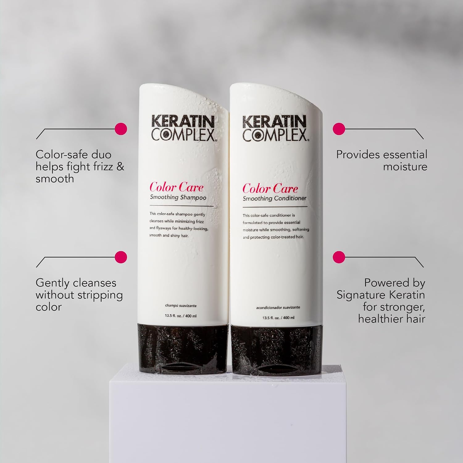 Keratin Complex Color Care Smoothing Shampoo - 1000g - Image 5