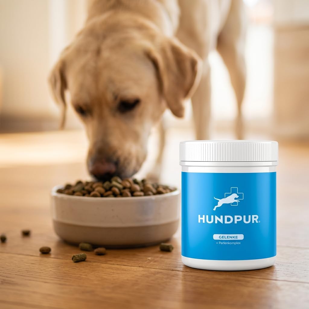 Pearl Complexes, Dog Joint Granules with Green Lip Mould, Glucosamine, MSM, Food Supplement with Spirulina Seaweed for Nutrient of All Joints 300g - Image 3