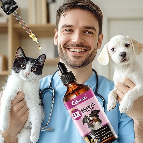 Premium Liquid Collagen for Dogs and Cats - Hydrolyzed Grazing Breeding - Natural Nutritional Support for Joints, Hips, Skin and Hair - Image 8