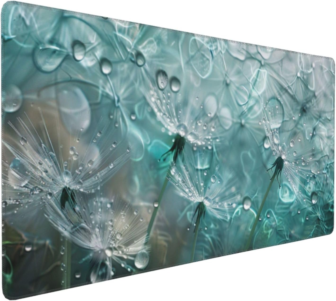 Tapis de Souris XXL 120 x 60 cm, Vert & Pissenlit Tapis de Bureau G680 - Image 3