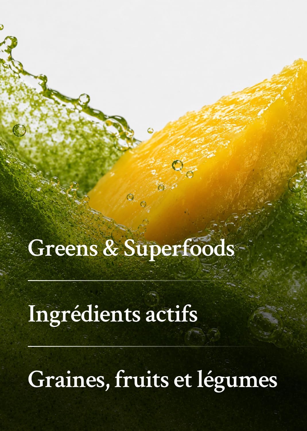 Intenson Green Formula, Mango, Super Greens Powder, 300g - Image 3
