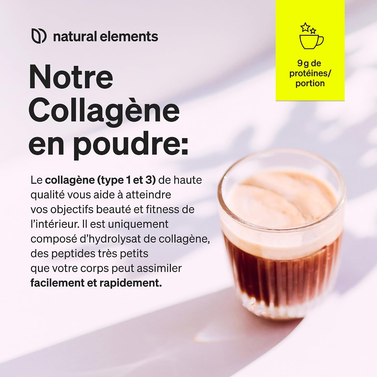 Collagen Powder 500 g - Collagen Hydrolysate Peptides - Collagen Type 1 & 3 - Neutral Taste, Perfect Solubility, Natural, Laboratory Controlled and Produced in Germany - Image 4