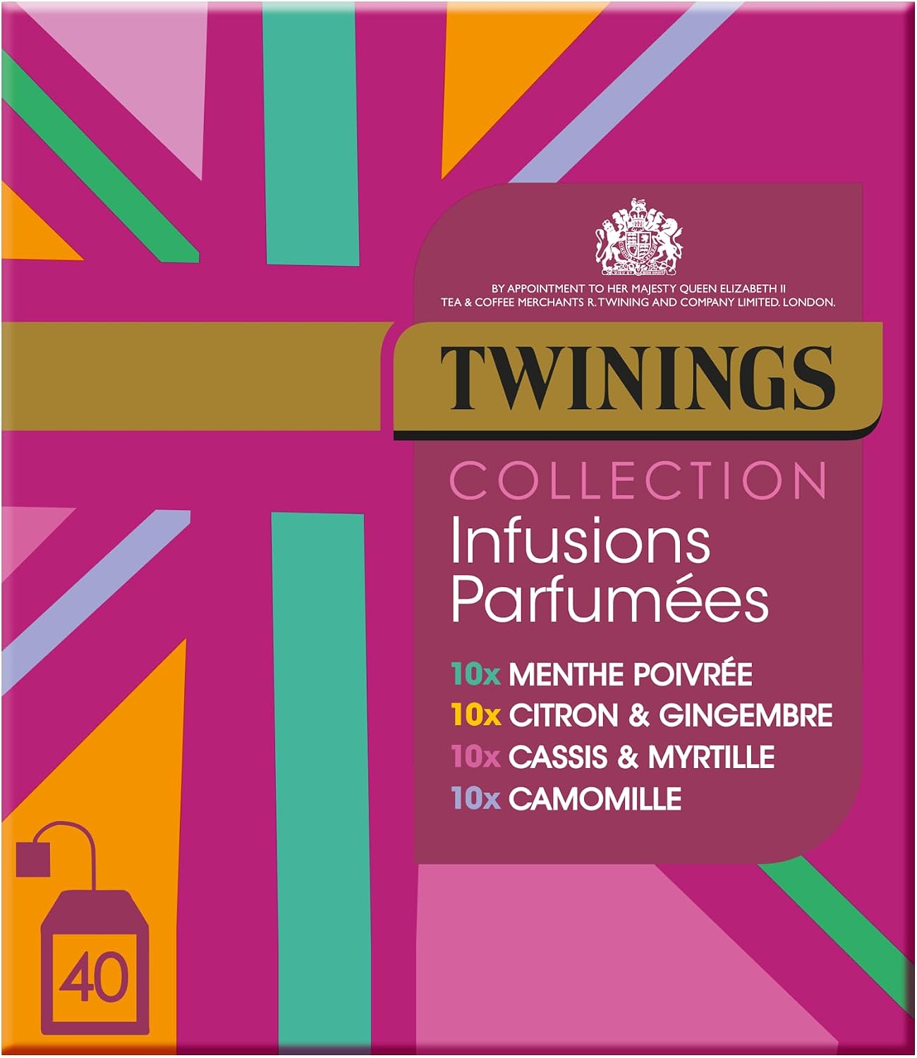 Twinings Infusion Box 4 Flavours 40 Sachets - Image 3