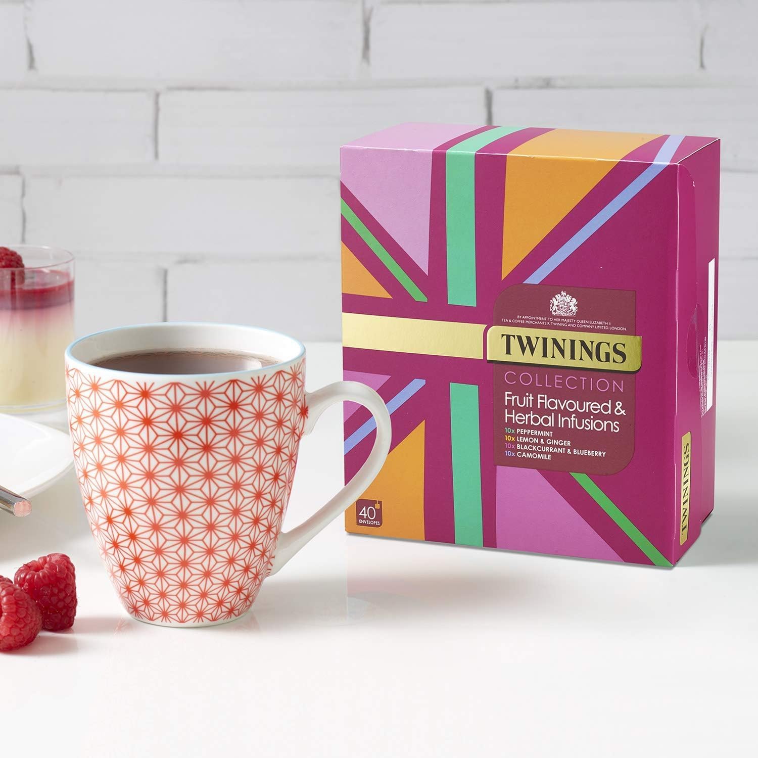 Twinings Infusion Box 4 Flavours 40 Sachets - Image 6