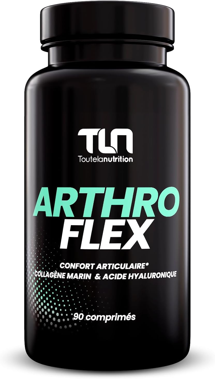 Arthro Flex | Painful Joints | Collagen, Glucosamine, Chondroitin, MSM, Hyaluronic Acid | Flexibility, Flexibility and Mobility | 90 Tablets | TLN - Image 2
