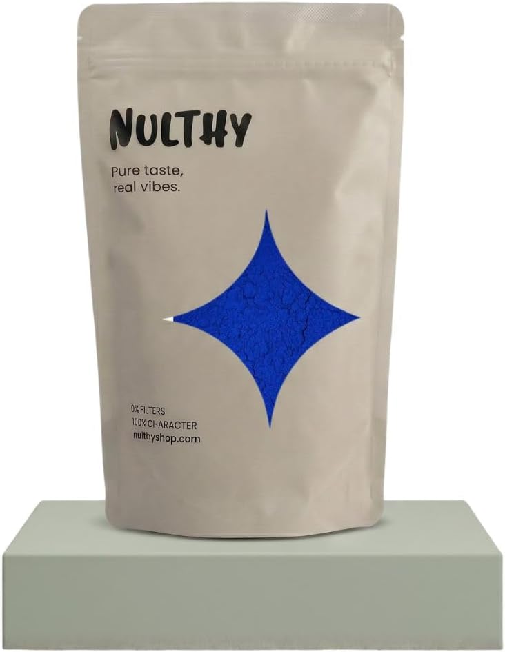 BIO Blue Spirulina - Powder - Protein Source - Organic Farming - Vegan (100 Gr) - Image 2