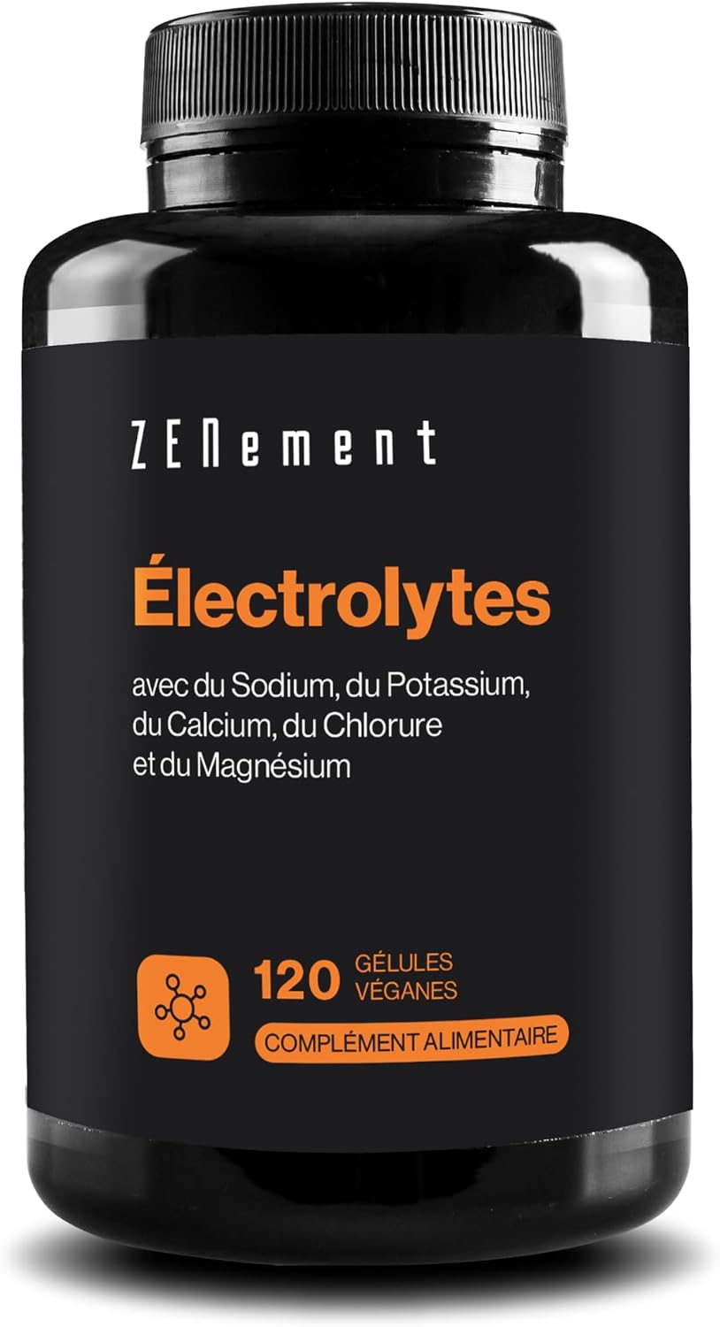Electrolytes - Sodium, Potassium, Calcium, Chloride & Magnesium - 120 Gel. - Image 2