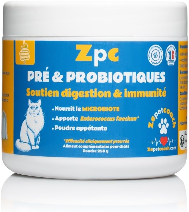 Healthy Digestion Formula for Cats – Prebiotic & Probiotic – Support Intestinal Flora & Immunity – 250g - Image 2