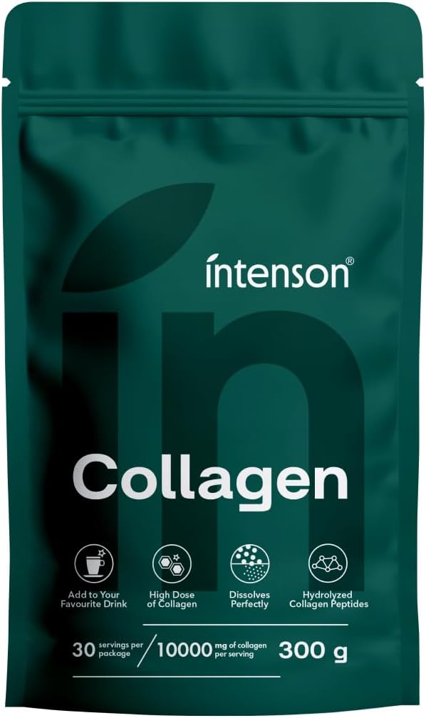 Intenson Collagen Powder, 300 g, 2 Types of Collagen (I, III) - Image 2