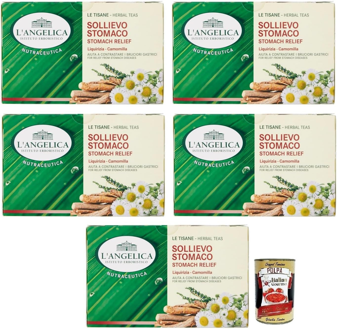 Italian Gourmet L'Italian Gourmet Tisana Stomach Relief Herbal Tea - Image 2