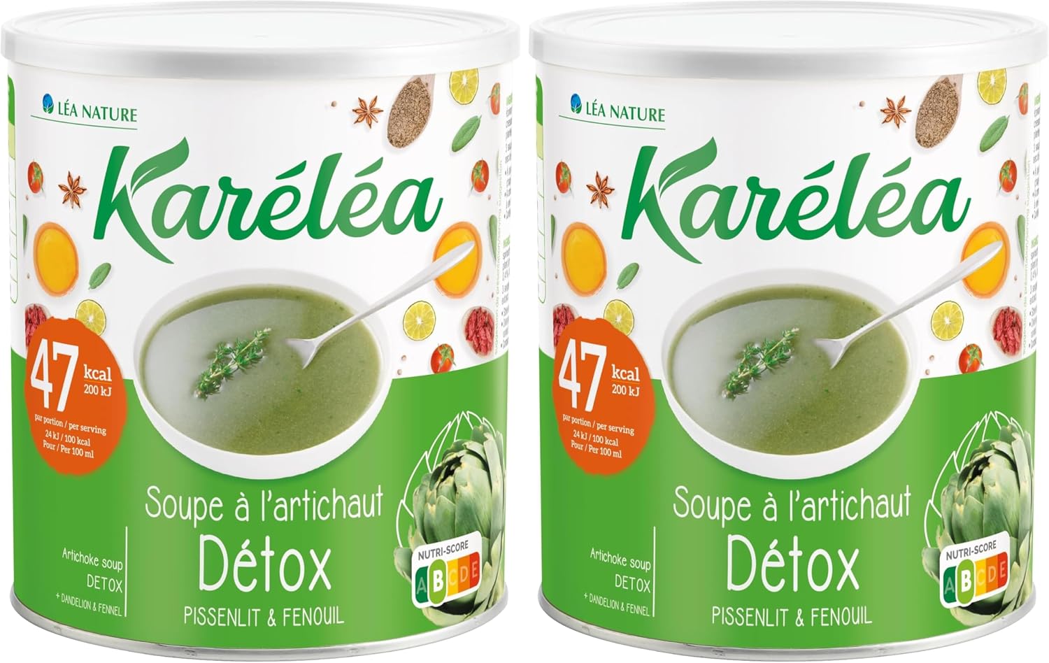 Karéléa Detox Artichoke Soup, 300 g (Pack of 2) - Image 2